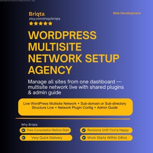 WordPress Multisite Network Setup, Agency Multisite Configuration, Franchise WordPress Network, Multisite Installation