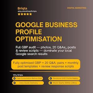 Google Business Profile Optimization, Full GBP Audit, Posts Photos Reviews Setup, Local SEO Boost, GMB Management Service