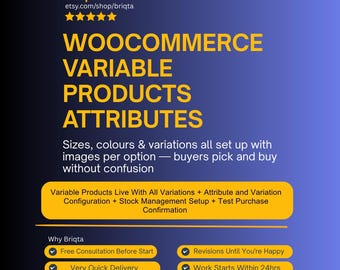 WooHandel: Einrichtung variabler Produkte, Produktvariationen, Eigenschaften und Bilder, WordPress WooHandel Experte