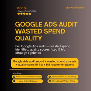Google Ads Audit Report, PPC Account Analysis, Wasted Spend Fixes, Campaign Optimization, AdWords Expert Review, Performance Boost