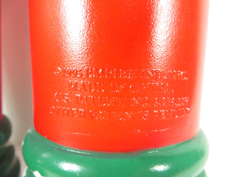 Vintage Christmas Candle Blow Molds Empire Plastic Path Etsy