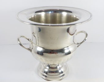 Vintage Silverplate Champagne Bucket - Silverplate Trophy Champagne Bucket