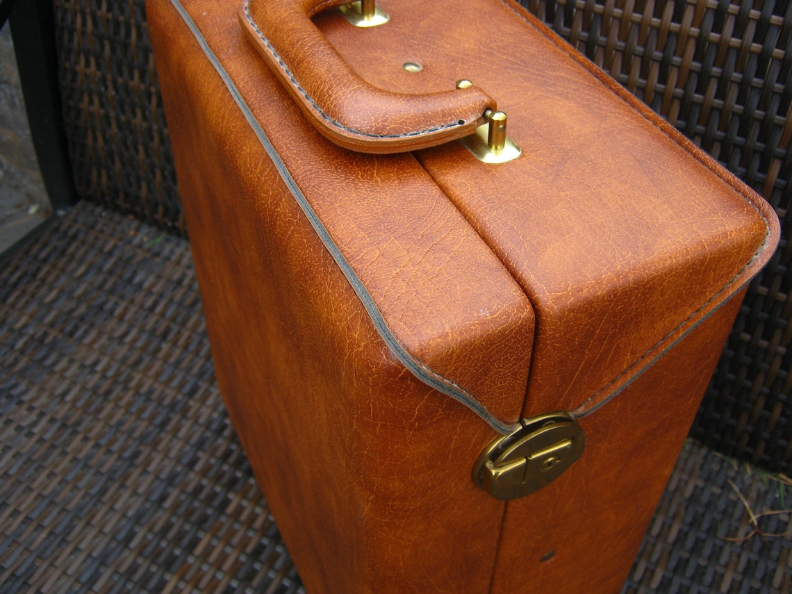 travel bar case leather
