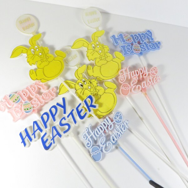 Easter Floral Picks Etsy