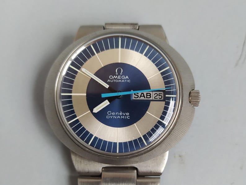 Omega Sab Watch Omega Genève Dynamic Day-date Men's Watch - Classic Vintage 1970s ...