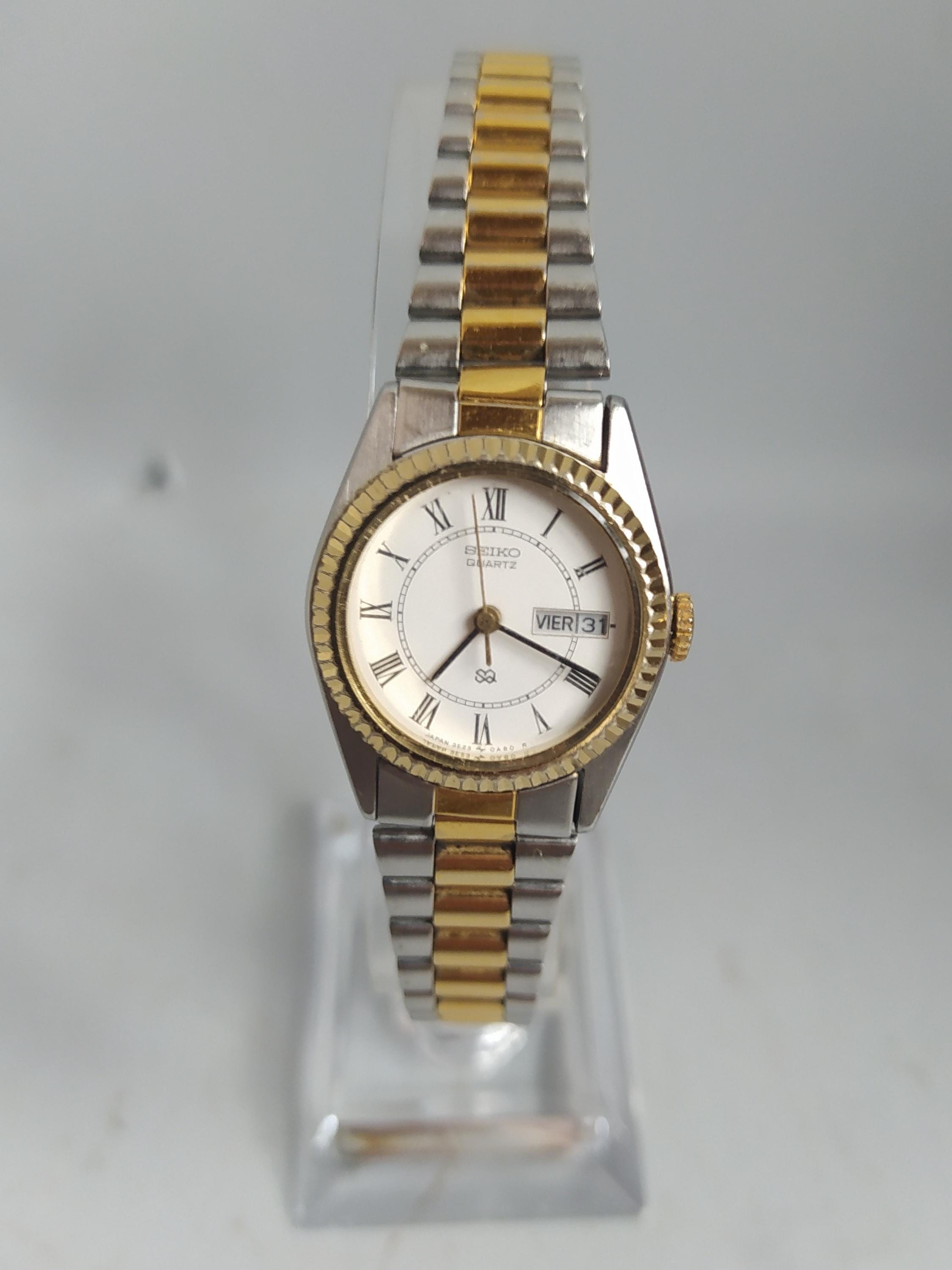 SEIKO QUARTZ セイコー　アンティーク時計 1987年製 JAPAN 1987 seiko - Etsy 日本