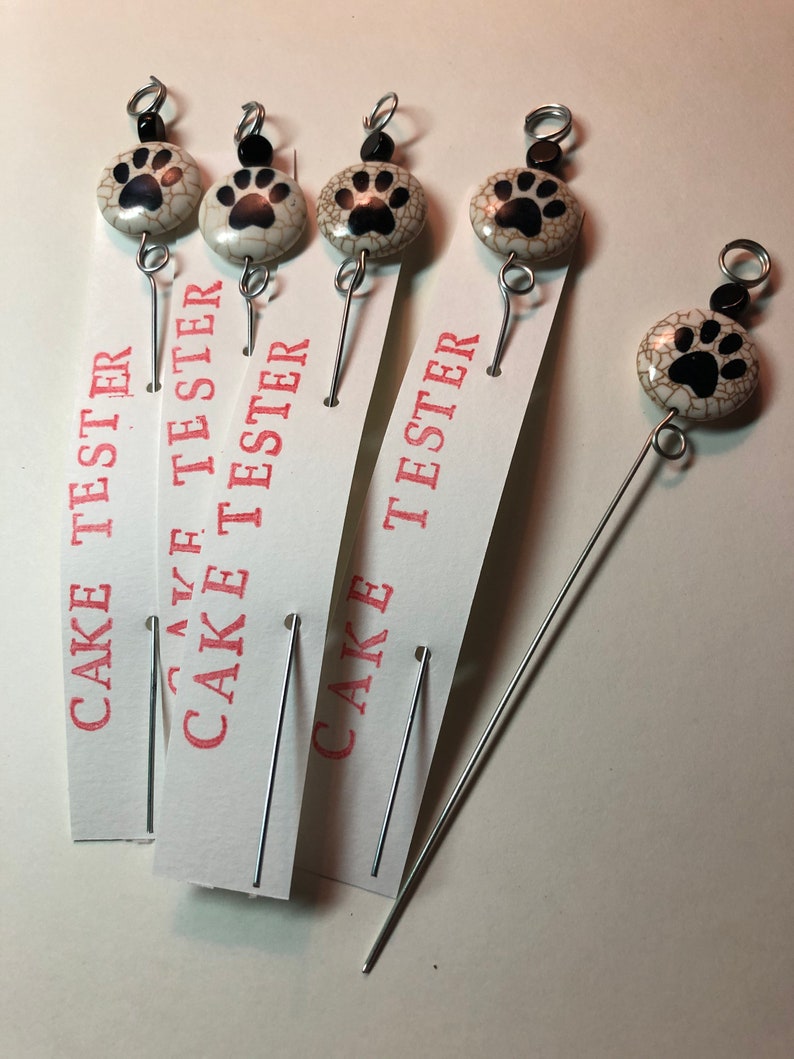 Cake Tester Cake Testers Baking Supplies Utensil Paw Prints Etsy