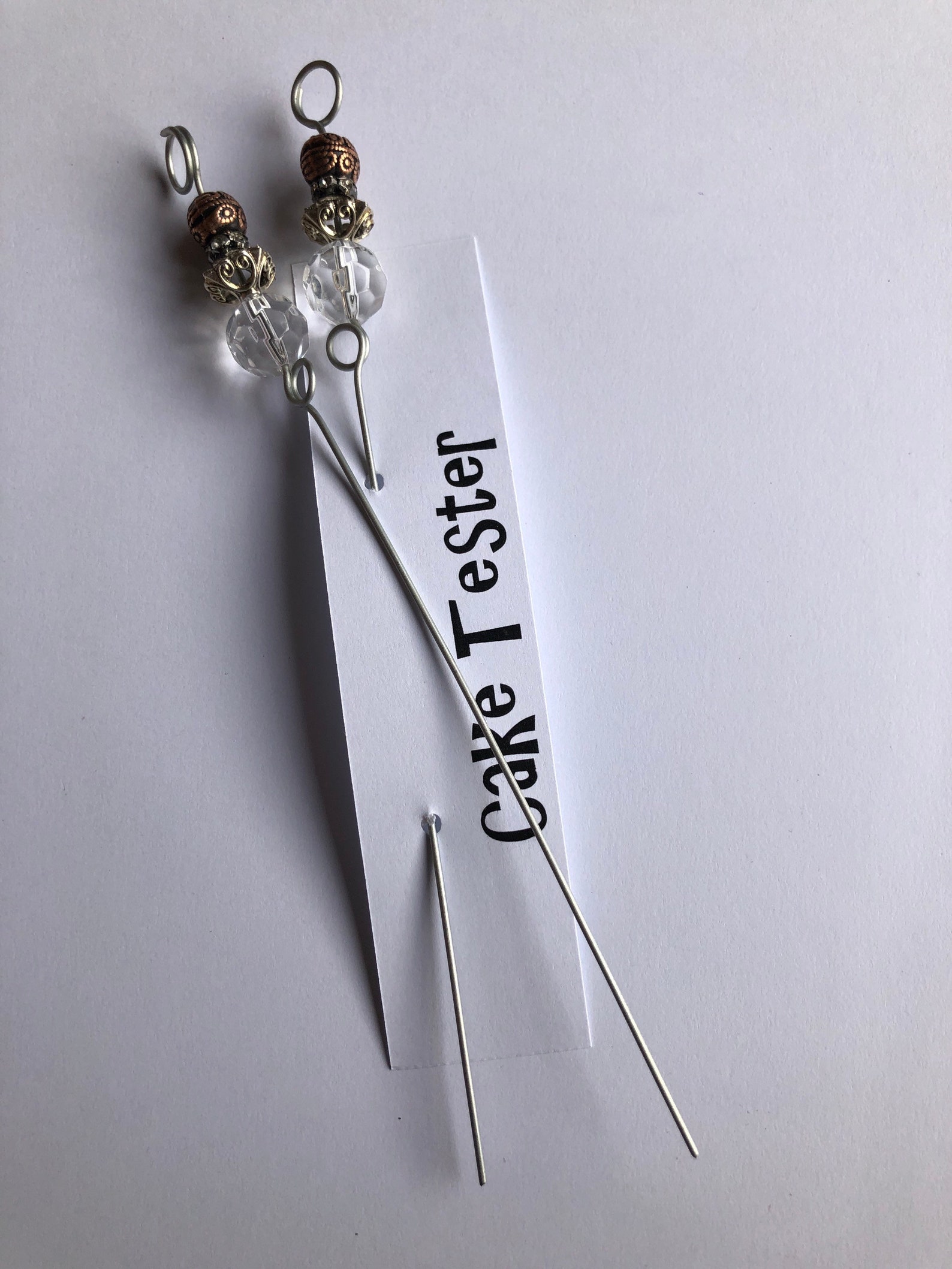 Cake Tester / Glass Bead / Cake Testers / Baking Supplies Etsy