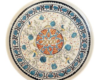 Koubei Kiln Takuo Kato Mino Ware 2000 Year Plate Decorative Dish 23cm Japan