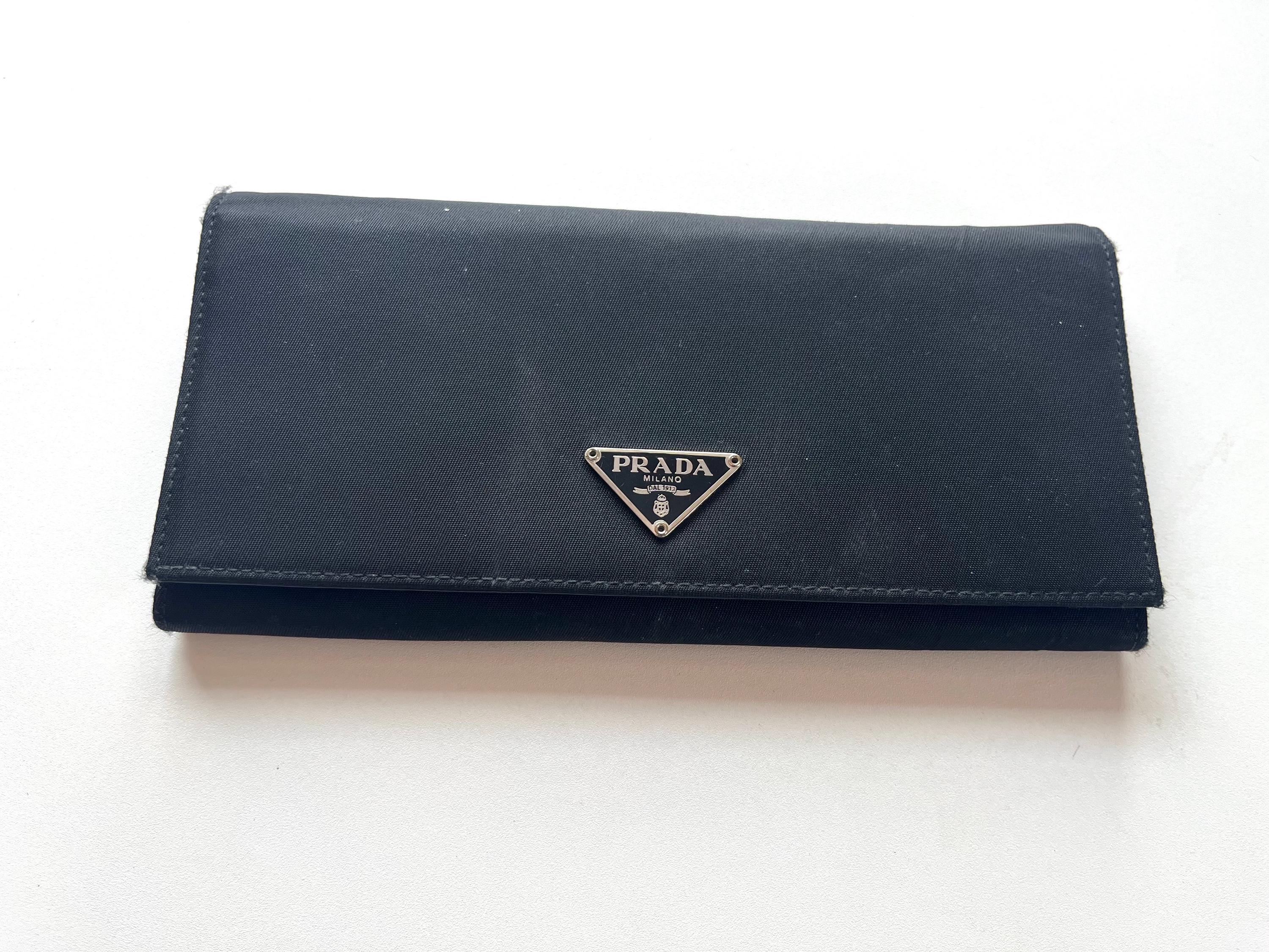 Prada Nylon Wallet - Etsy