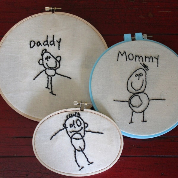 Children's Artwork Embroidery