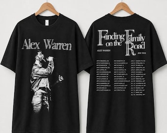 Alex Warren World Tour 2026 Concert Graphic Tee