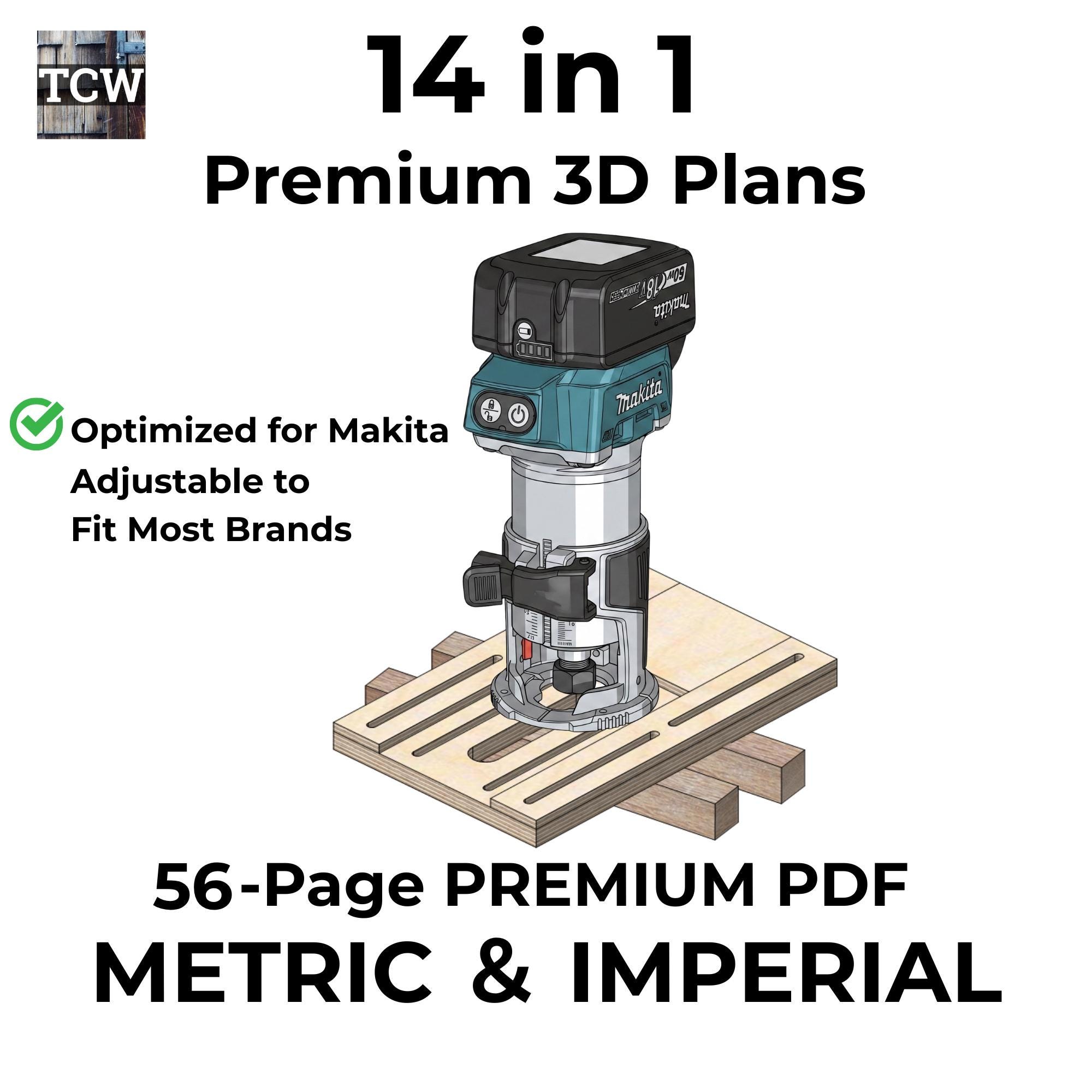 Makita Router Base Plate Svg - Etsy Australia