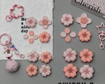 Kersenbloesem Duimgrepen Voor Switch2/NS/OLED/LITE, roze Sakura Knop Caps Set Zachte Siliconen Joycon Controller Accessoires Voor Meisjes Cadeau