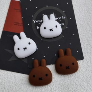 Switch / Switch OLED bunny-themed Thumb Grips  Bunny Design & Two Color Options