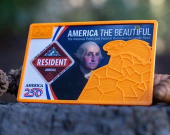 Screaming Pika Sleeve for 2026 America the Beautiful Pass