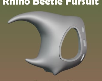 虫/サイカブトムシファースーツ 3D ヘッドベース STL (ファイルのみ)