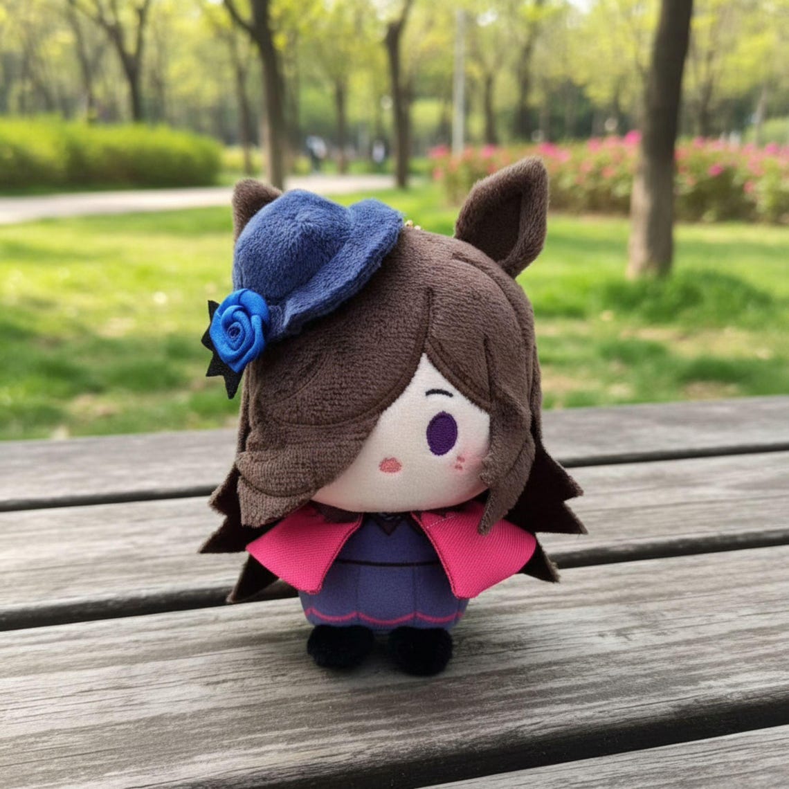Pretty Derby Plushie: 12cm Chibi Plush Doll | Tokai Teio Rice Shower - Etsy