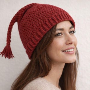 Melt Ice Norwegian Resistance Hat Crochet Pattern For Adults and Kids | Toque Toboggan Beanie Cap Waistcoat Stitch Instant Download image 2