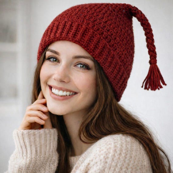 Melt Ice Norwegian Resistance Hat Crochet Pattern For Adults and Kids | Toque Toboggan Beanie Cap Waistcoat Stitch Instant Download