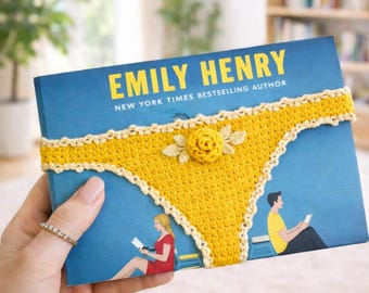 Crochet Bookmark Pattern PDF /Sheila Book Thong/Easy Crochet Pattern/US English