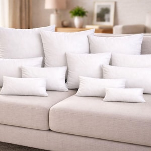 Relleno decorativo para cojines de sofá y lumbares, inserto para cojines, Berasy Home Textiles