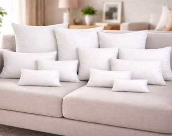 Decorative Cushion Filling for Sofa and  Lumbar Pillows, Pillow Cushion Insert,  Berasy Home Textiles