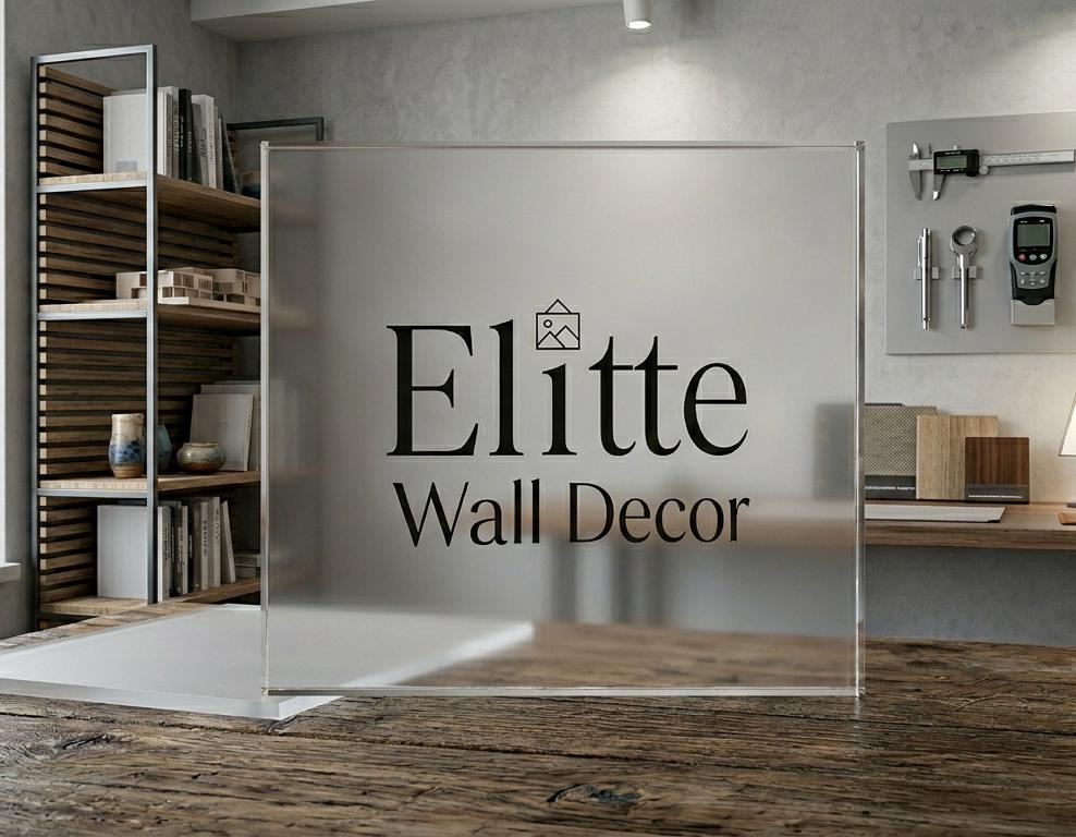 Custom Acrylic Sheet for Business, Clear Plexiglass Panel, Professi...