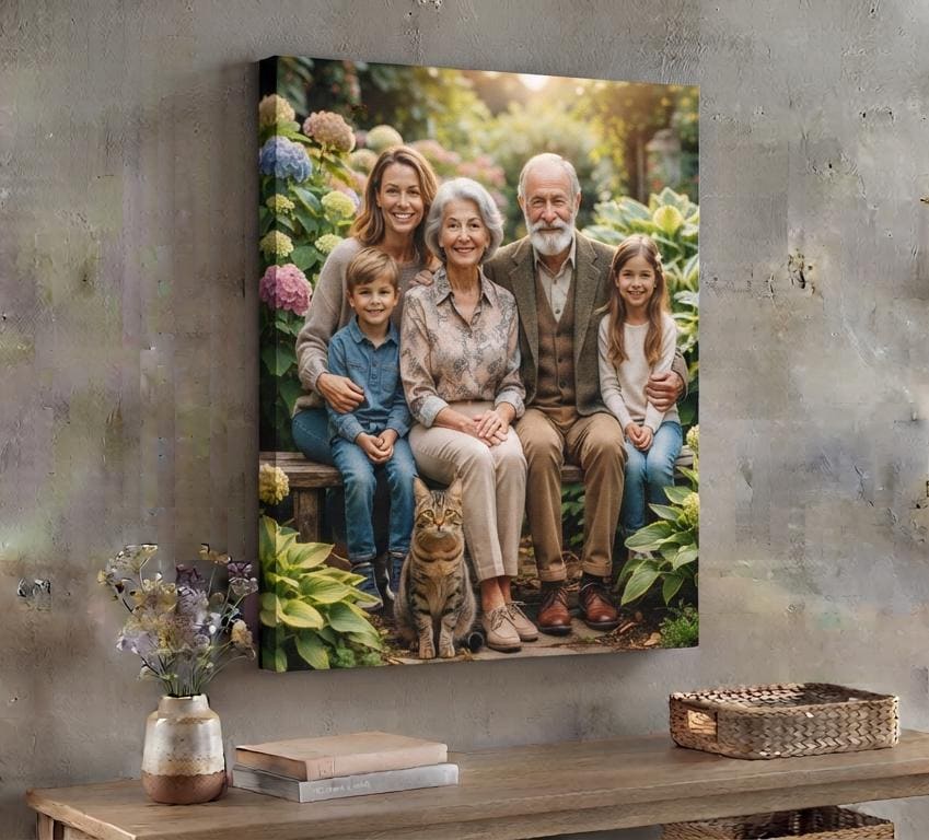 Canvas Print Photo, Personalized Photo Canvas, Custom Picture Wall ...
