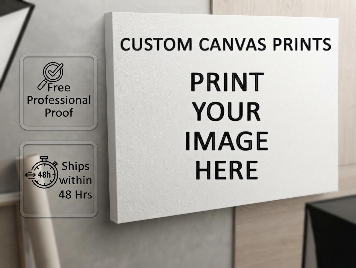 Custom Canvas Print from Your Photo,Canvas Print, Photo Canvas for ...