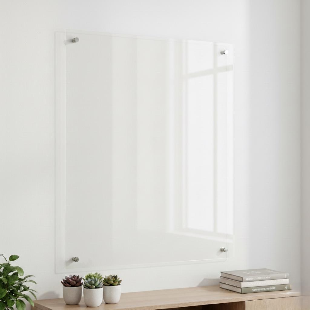 Clear Acrylic Dry Erase Board, Floating Calendar , Acrylic Office D...