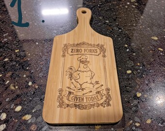 Mini taglieri in bambù personalizzati con incisione