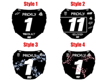 Custom Odi Plate Decal