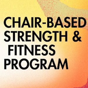 Op stoel gebaseerd kracht- en fitnessprogramma