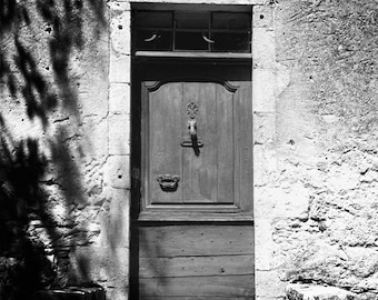 Stone Doorway – Black and White Analog Photography Print