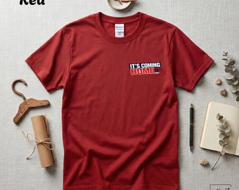 Camiseta It's Coming Home 2026, lado izquierdo del pecho, camiseta de fútbol de Inglaterra, camiseta de aficionado de la Copa del Mundo, regalo para seguidores de los Tres Leones