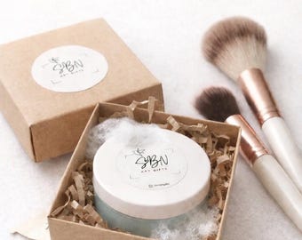 Natuurlijke make-upborstelzeep