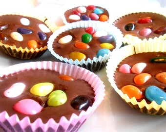 Candy Nests Solid Milk Chocolate Jelly Bean Eggs Cups Easter Candy Easter Chocolates