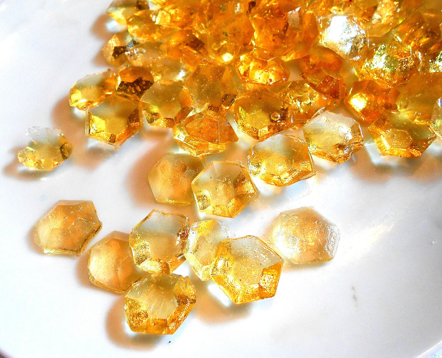 NOVEMBER BIRTHDAY GEMS Party Golden Topaz Sugar Jewels