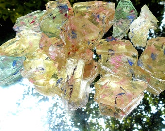 Jewels of Sea Glass, Rock Candy, Chunks, Sparkle, Wedding Cake, Cake Decorations 1/2 pound