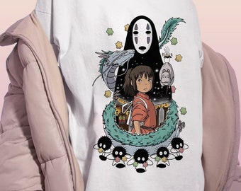 style3 Midnight Spirit T-Shirt pour Enfants zauberland Reise Anime Manga Chihiro 