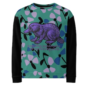 AuDHD AuDHS Platypus Schnabeltier Unisex-Pullover