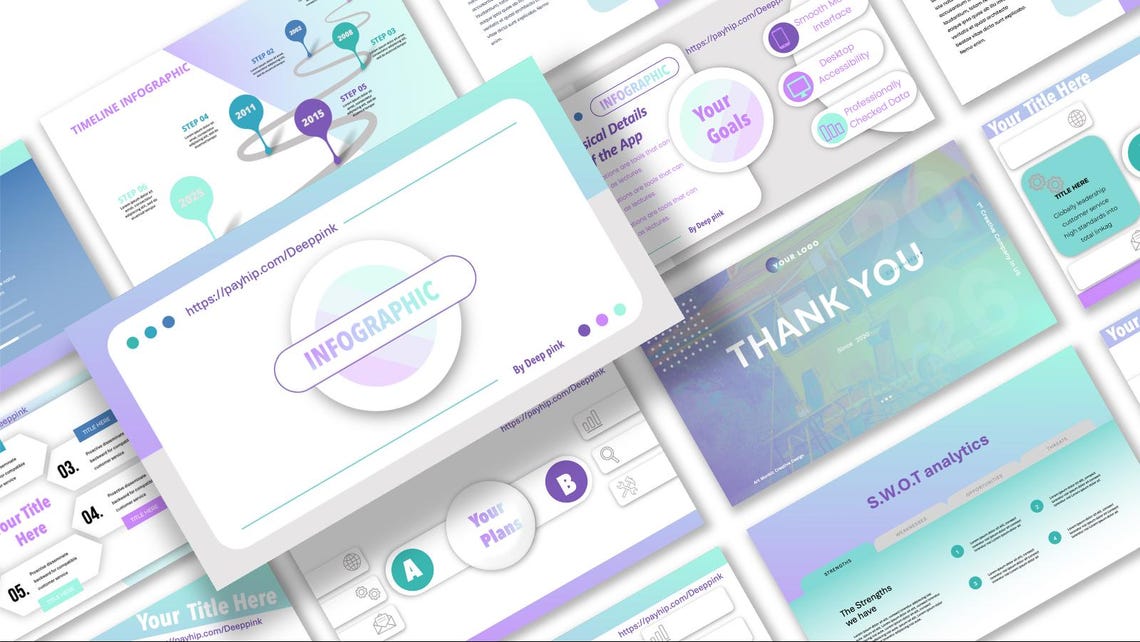 Animated Business Powerpoint Template || Gradient Business PPT ...