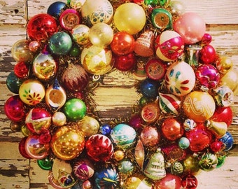 Christmas Ornament Wreath