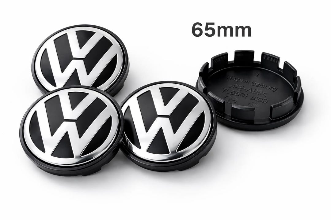VW Wheel Center Caps - 65mm Alloy Hub Replacement (set of 4) - Etsy