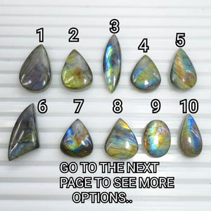 100% Natural Multi Flashy Labradorite Cabochon, Labradorite Mix Shape Loose Gemstone