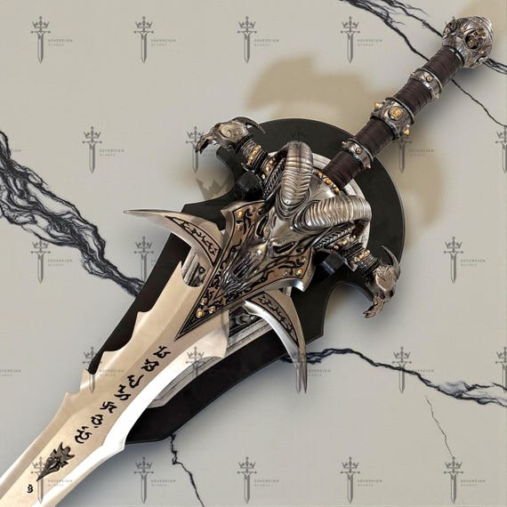 Handmade Frostmourne Sword Replica | Full-metal Lich King Cosplay