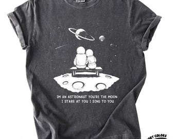 Comfort Colors® Orbiter Lyrics Shirt, Noah Astronaut Unisex Cotton T-Shirt ,Indie Folk Shirt, Vintage Concert Merch, Fan Shirt