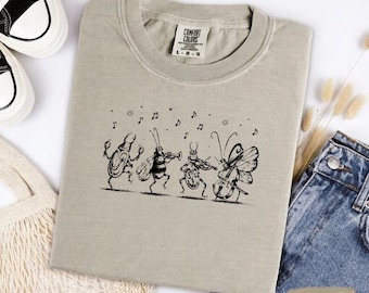 NK Divide Indie Folk Shirt, The Last Of The Bugs Comfort Colors® Shirt, Vintage Concert Music Graphic Tee, Vintage Concert Merch, Fan Shirt