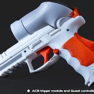 VP9L Style VR Controller Grip – Realistic Weight, Swappable Panels for ACE Virtual